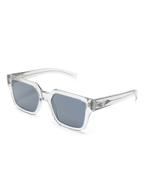 prada transparente brille|prada damen sonnenbrille.